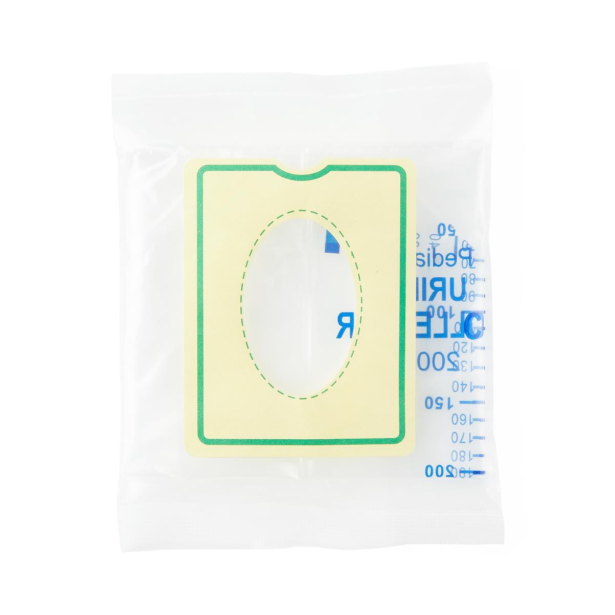 Collector Urine Pediatric Sterile Clear Pouch 200 mL 5 Ounce Latex Free by Medline  ID MDS190510